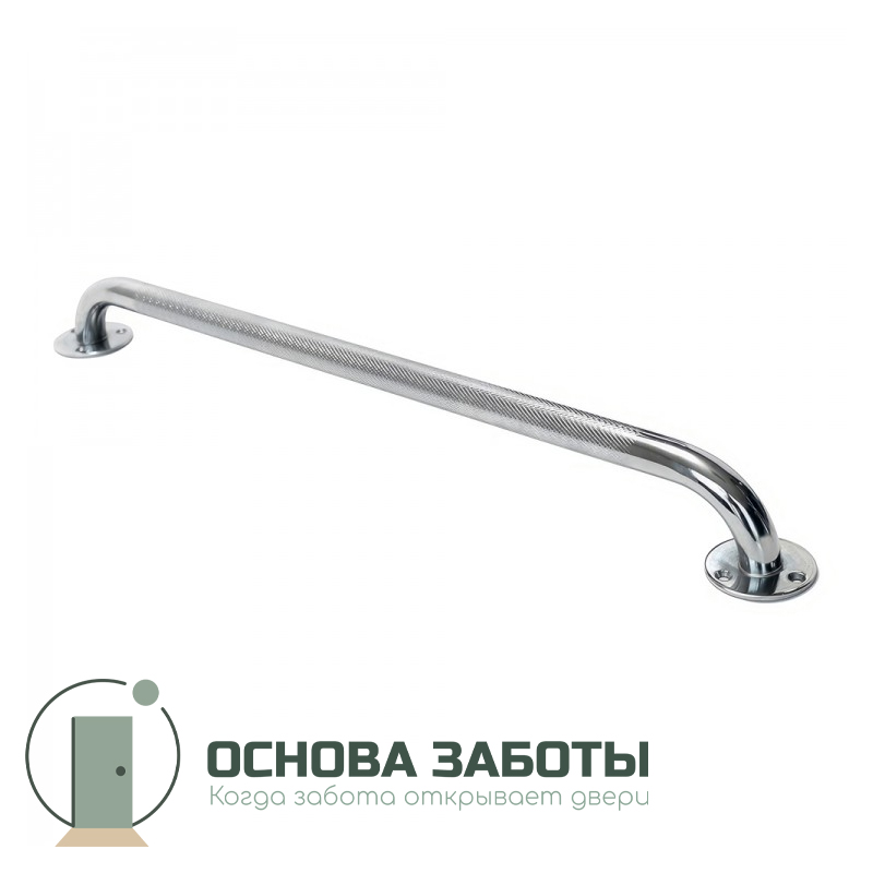 Поручень опорный, пристенный, тип 4, AISI304+PA, D32