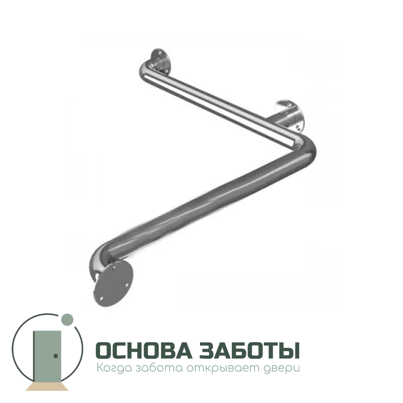 Поручень опорный, внутренний, тип 2, AISI304+PA, D32