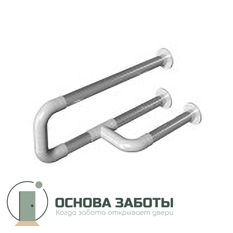 Поручень опорный пристенный, лев, AISI304+PA, D32