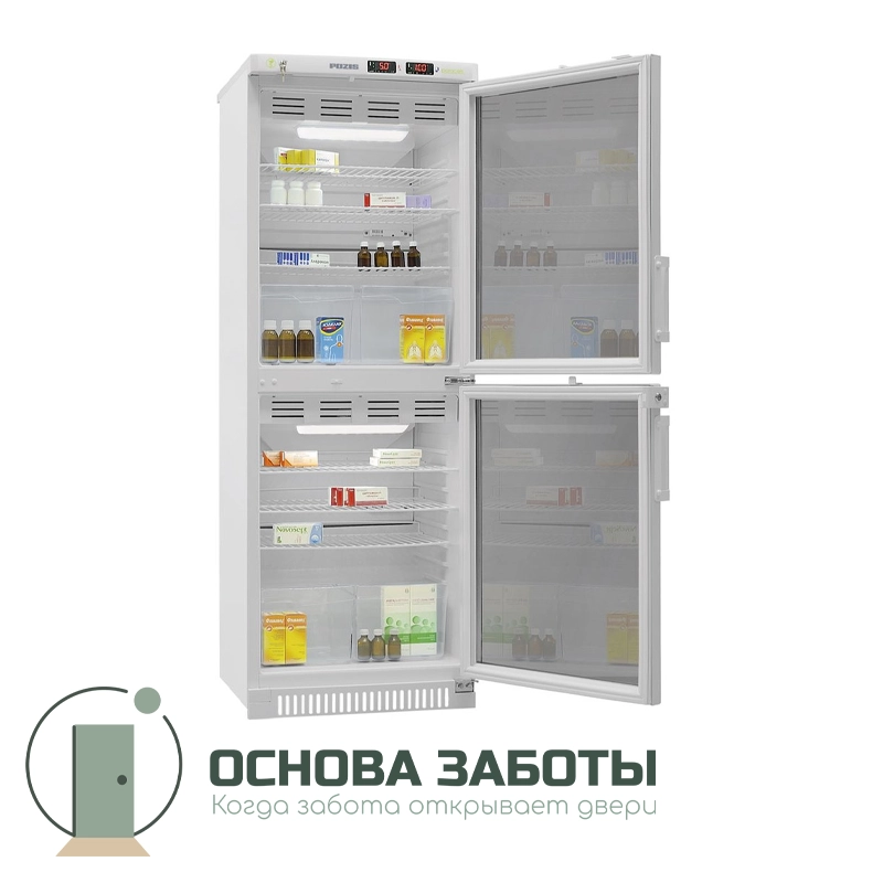 Холодильник фармацевтический ХФД-280 POZIS(тон.стекло/тон.стекло)