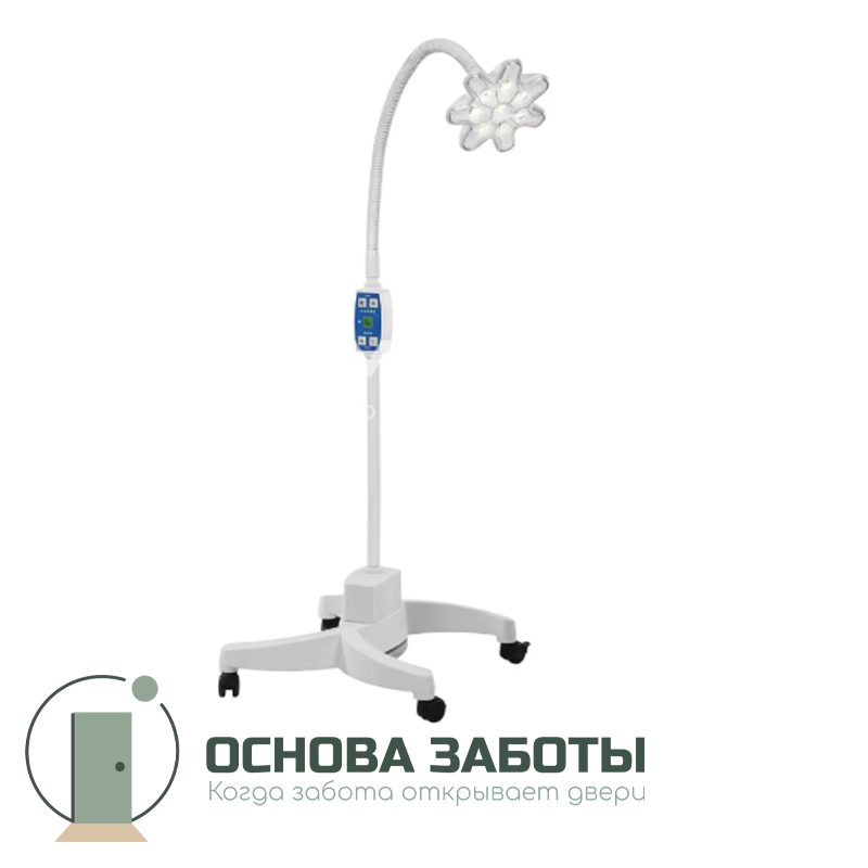Светильник медицинский смотровой передвижной ЭМА Эмалед 100П