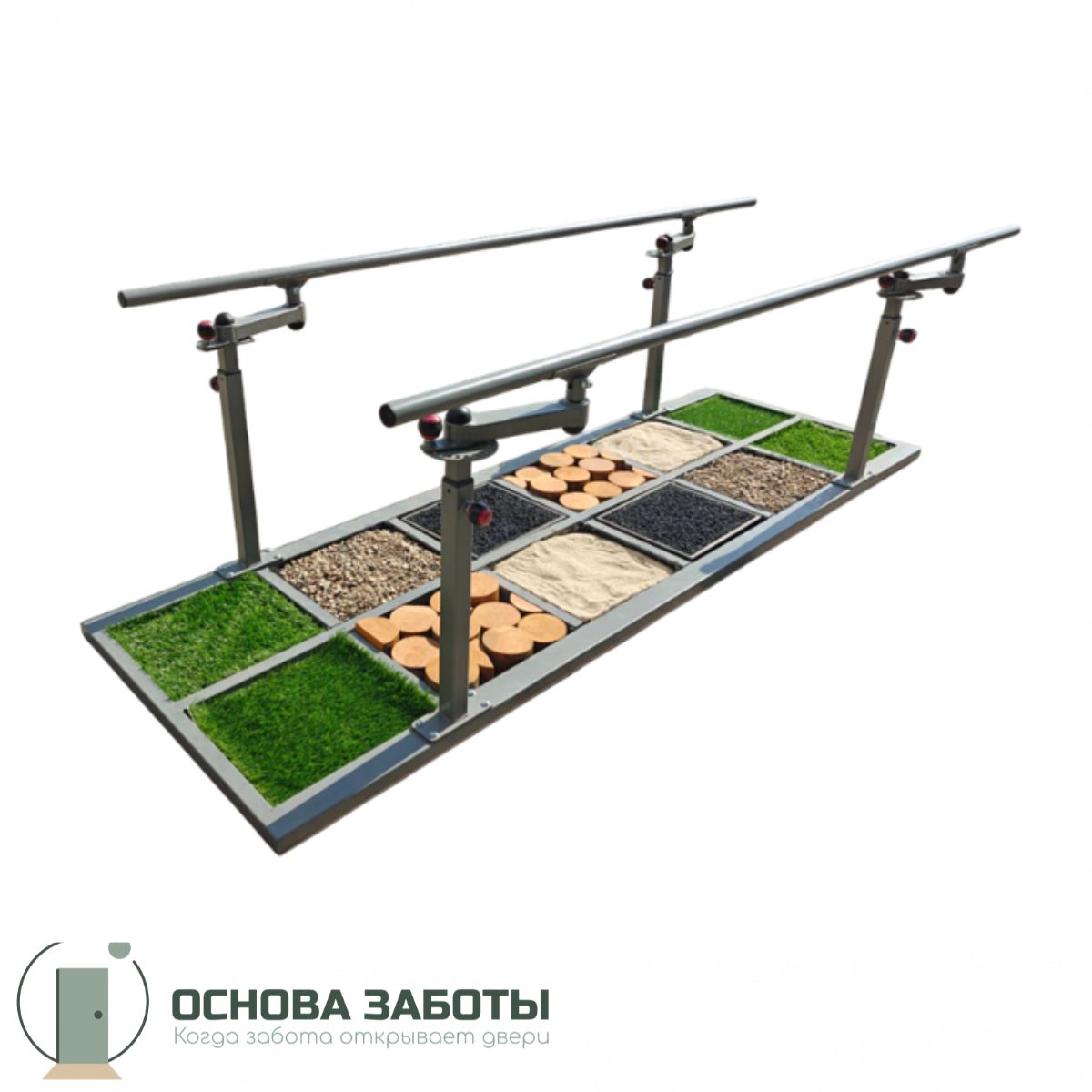 Дорожка для ходьбы с имитацией неровной поверхности 3x1 м
