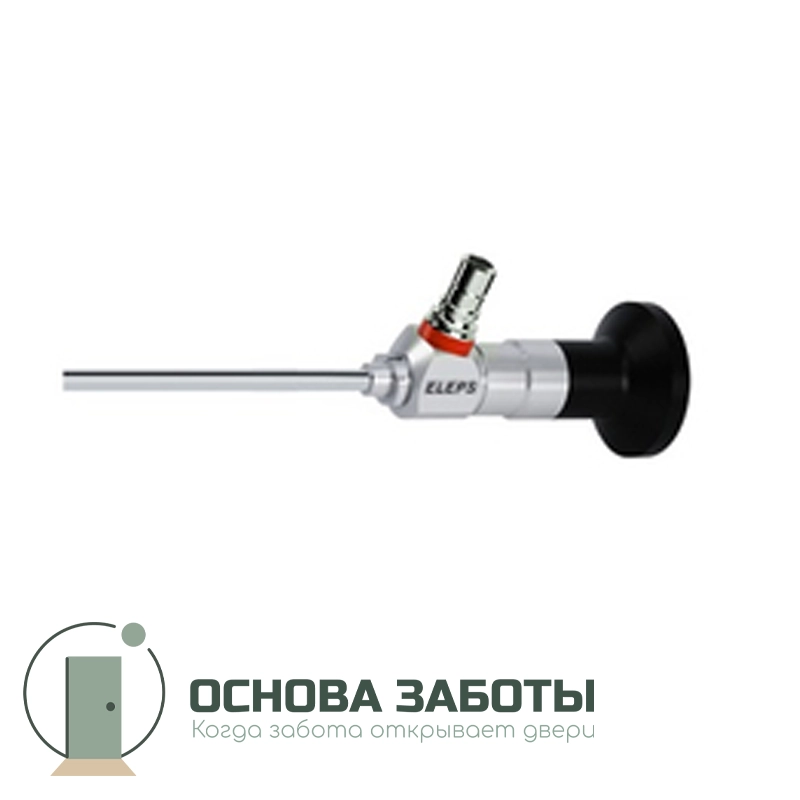 Отоскоп ЭлеПС ТО1-040-060-30 S - 4мм, 30°, 60мм трубка оптическая прямая для отоскопии автоклавируемая