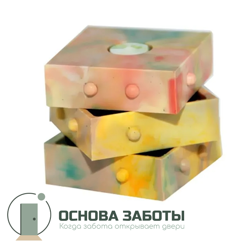 Кубик-буква брайлевский