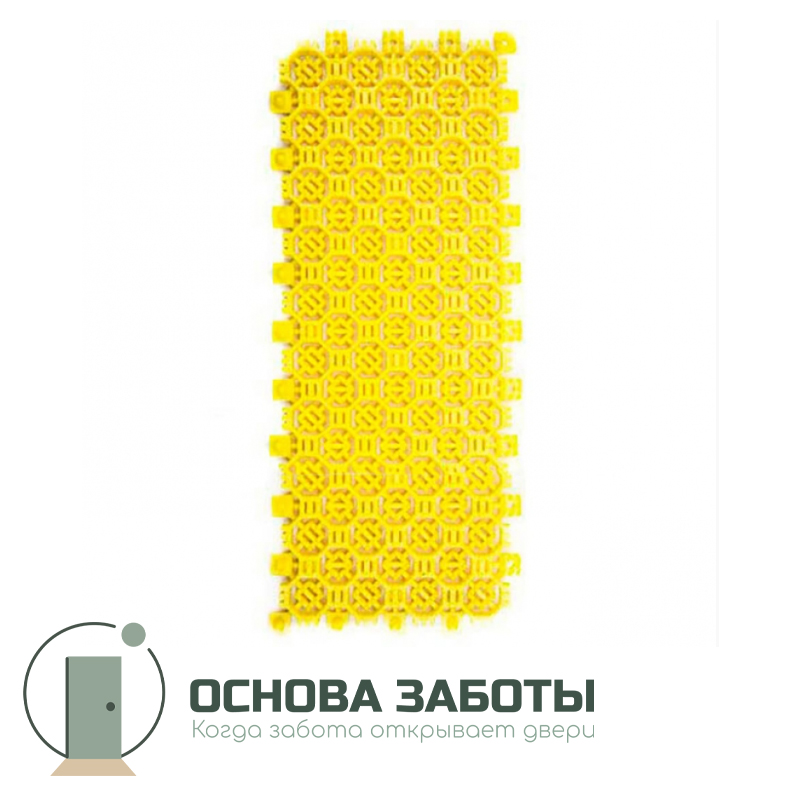 Модуль 120x300 мм цвет жёлтый