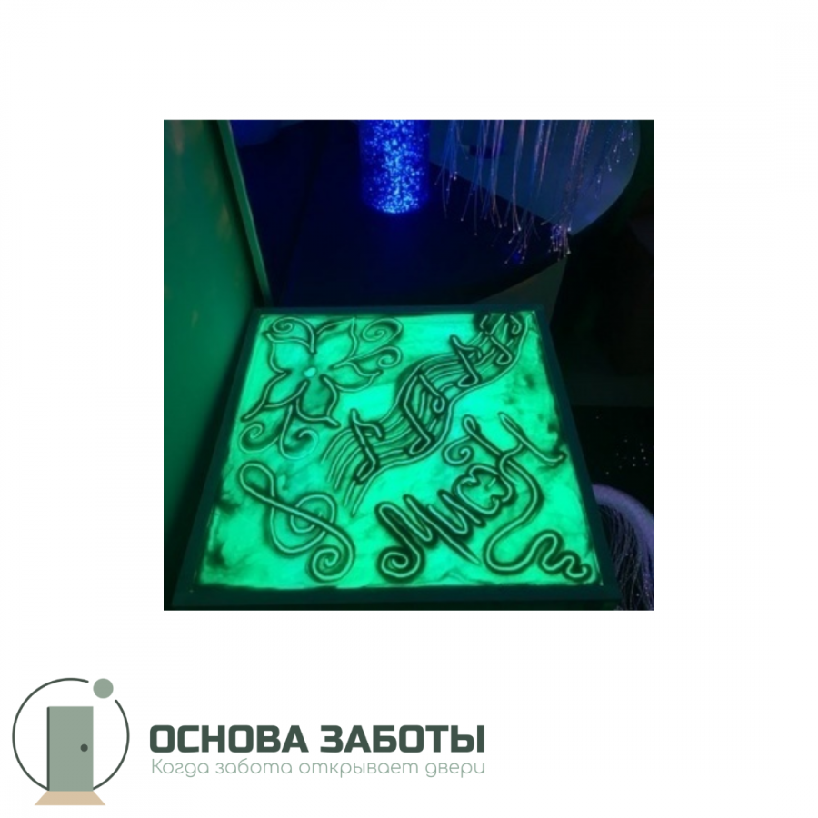 Светозвуковой стол для рисования песком