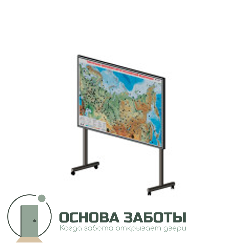 Тактильно-звуковая карта «Карта России»