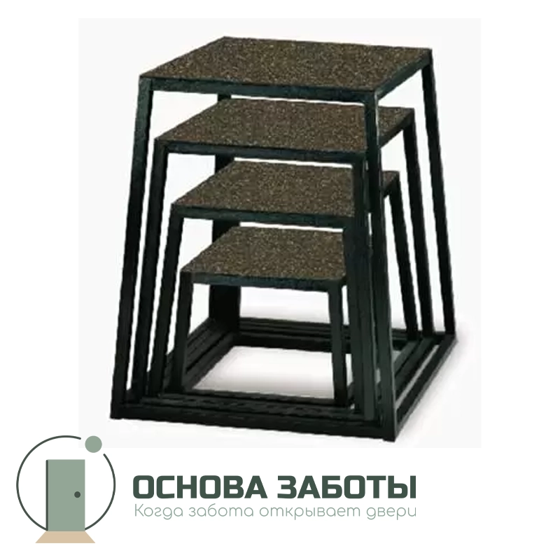 Тумбы для запрыгивания или плиометрические боксы